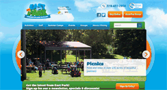 Desktop Screenshot of eastparkgolf.com